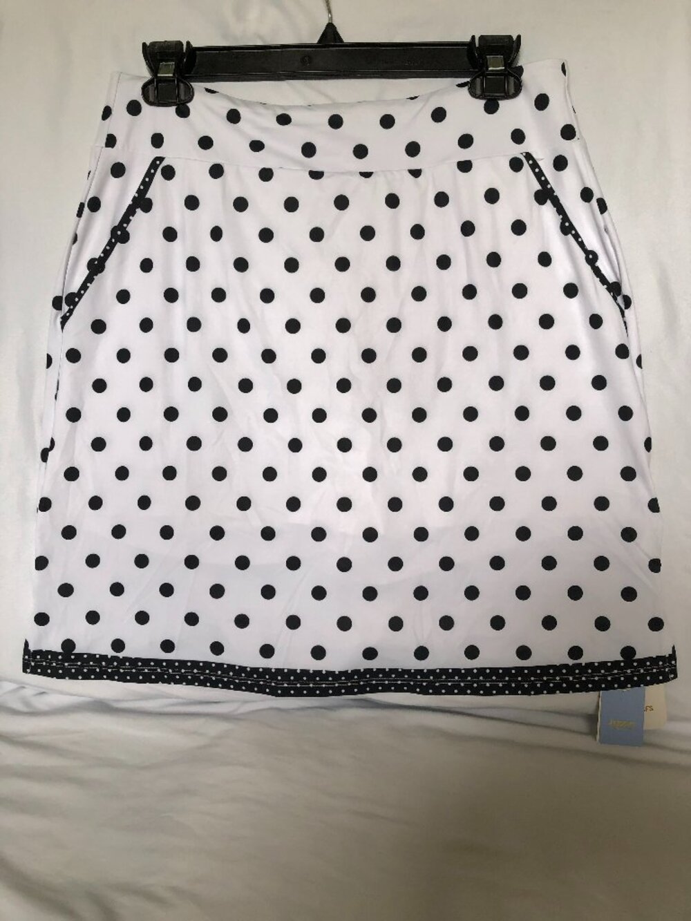 ACEGOLFS Women's Polka Skirt For Golf Pickleball Tennis Size M
